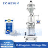 ZONESUN ZS-FM75L Semi Automatic Bag Powder Filling Machine Anti-dust Auger Filler
