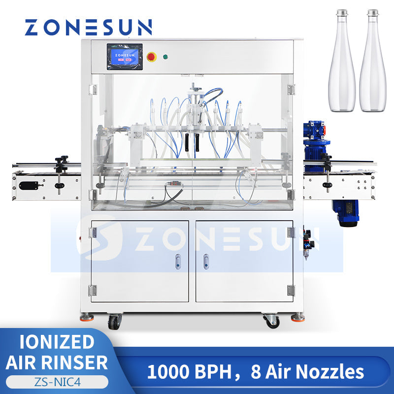 Ionized Air Bottle Rinser Machine
