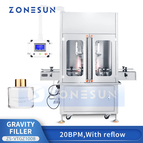 ZONESUN ZS-VTGZ100B Gravity Perfume Filling Machine