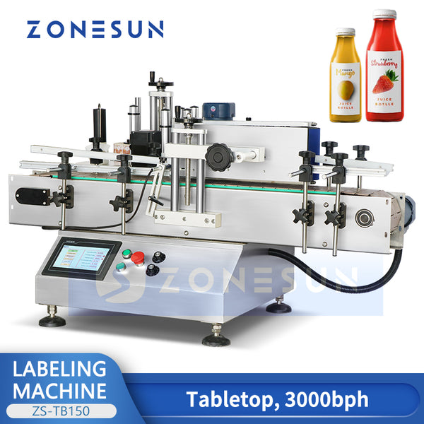 Etiquetadora automática de botellas redondas ZONESUN ZS-TB150