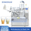 NESUN ZS-FS80P High-Speed Automatic Plastic & Laminated Tube Filling and Heat Sealing Machine