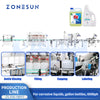 ZONESUN ZS-FAL180F5 Corrosive Liquid Packaging Line for Gallon Bottles & Chemicals