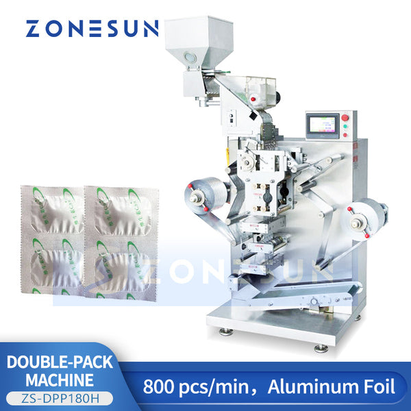 Tablet blister strip machine