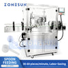 ZONESUN ZS-SF01 Automatic Vibratory Bowl Spoon Sorting and Inserting Machine 30-60 Pieces/Min