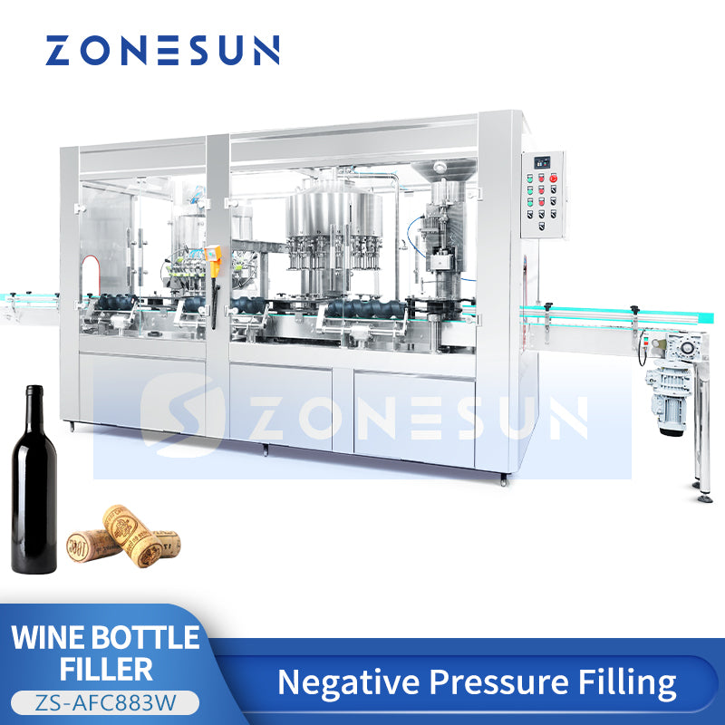 Winery bottling line