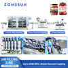 servo piston filling machine for paste