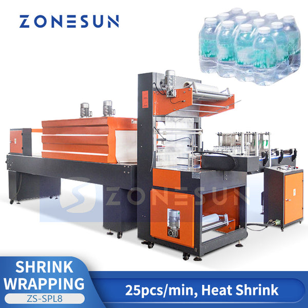 ZONESUN ZS-SPL8 Automatic L-Bar Sealing & Shrink Wrapping Machine