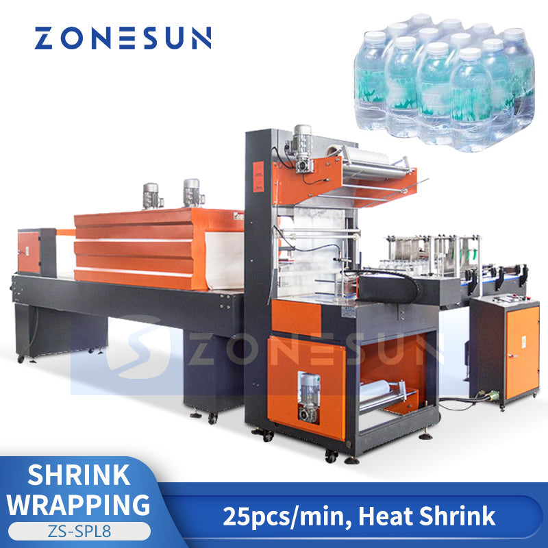 ZONESUN ZS-SPL8 Automatic L-Bar Sealing & Shrink Wrapping Machine