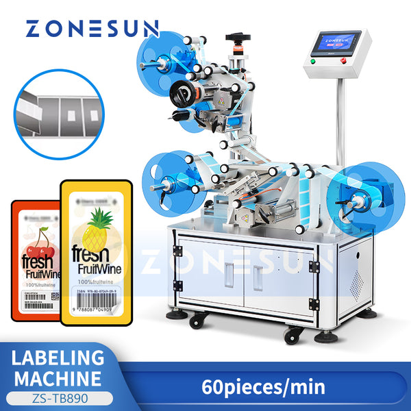 ZONESUN ZS-TB890 Reel-to-Reel Label Counter with Secondary Labeling