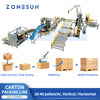 ZONESUN ZS-CSPM5 End-of-line Carton Packaging & Palletizing System