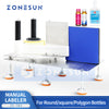 ZONESUN ZS-TB3 Manual Labeling Machine for Round, Square, Polygon Bottles