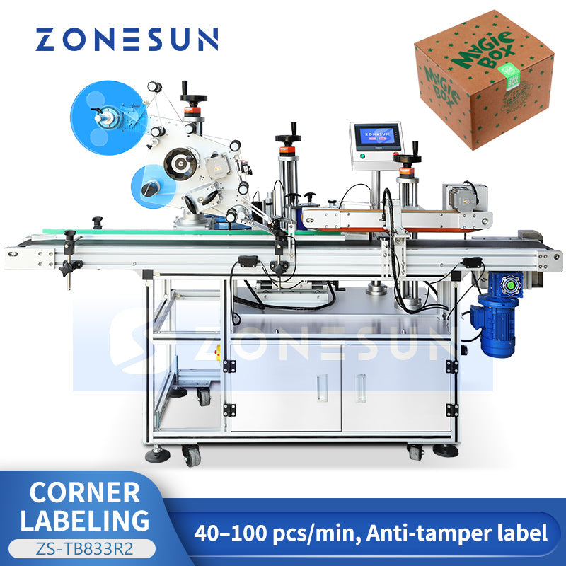 High Speed Corner Labeling Machine 