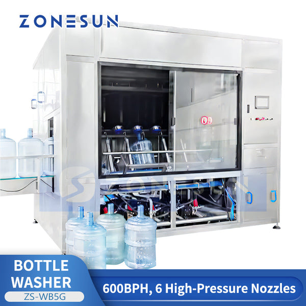 Automatic 5-Gallon Mineral Barrel Washing Machine