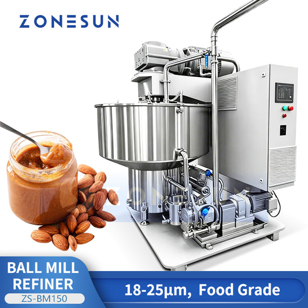 ZONESUN ZS-BM150 Industrial Chocolate Ball Mill Refiner
