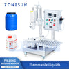 ZONESUN ZS-YTEXW1 Explosion-Proof Lubricant Oil Weighing Filling Machine