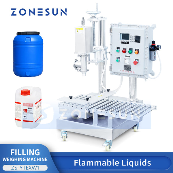 ZONESUN ZS-YTEXW1 Explosion-Proof Lubricant Oil Weighing Filling Machine