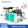 ZONESUN ZS-PCJ1 Automatic Plastic Vest Bag Making and Cutting Machine