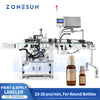 ZONESUN ZS-TB164PO Barcode-Triggered Real-time Print & Apply Labeler for Bottles