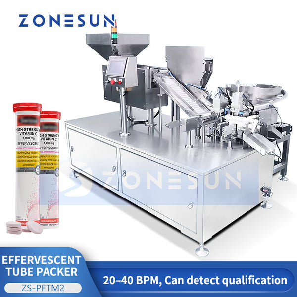 VC Tablet Tube Filling and Capping Machine