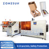 ZONESUN ZS-MSZH13 automatic gift box cartoning machine with product insert loading, product image 1