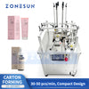 ZONESUN ZS-SEFM01 Semi-Automatic Paperboard Carton Forming Machine for Cosmetic Boxes