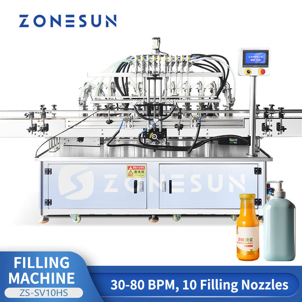 Servo Piston Filling Machine