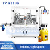 ZONESUN ZS-VTXG2 Continuous Motion Dual-Head Tracking Capping Machine