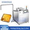 ZONESUN ZS-DG130 Automatic Cake Aeration Mixer for Sponge Cake Chiffon Cake and Pound Cake Bakery Production