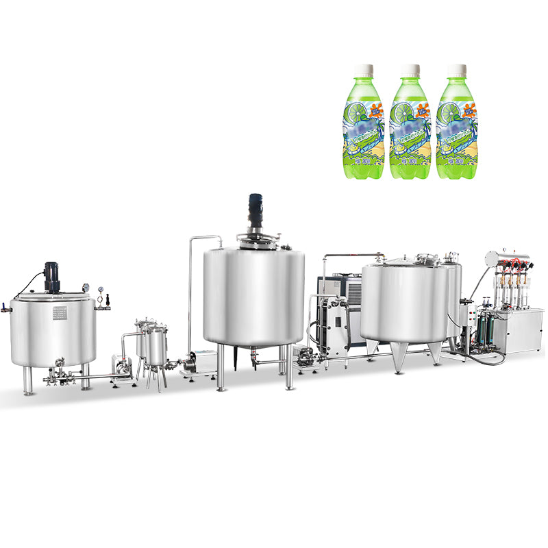 ZONESUN ZS-CDB1 Automatic Beer & Carbonated Beverage Bottling Line