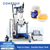Vacuum homogenizer mixer