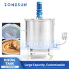 ZONESUN ZS-MB800L Stainless Steel Industrial Liquid & Paste Mixing Tank