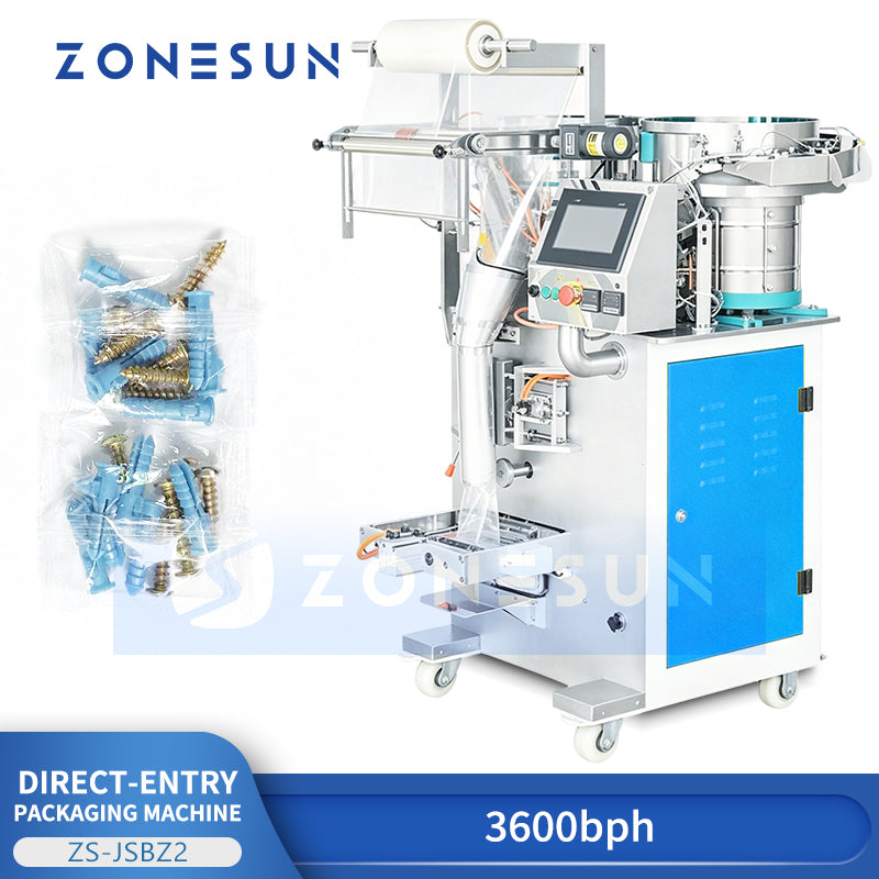 ZONESUN ZS-JSBZ2 Screw Pouch Packing Machine VFFS Machine