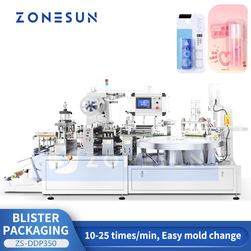 ZONESUN ZS-DDP350 Automatic Blister Packing Machine for Hardware & Consumer Products
