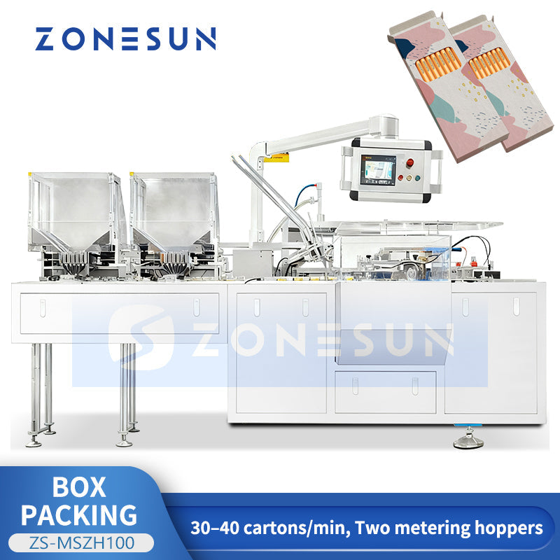 ZONESUN ZS-MSZH100 Automatic Cartoning Machine