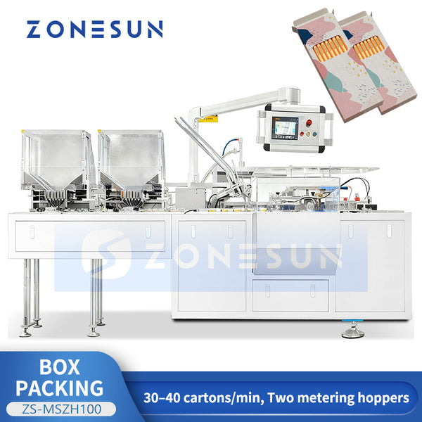 ZONESUN ZS-MSZH100 Automatic Cartoning Machine
