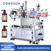 ZONESUN ZS-TB806 Semi-Auto Square Bottle Labeling Machine with Date Coder