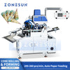ZONESUN ZS-PCF01 Automatic Paper Cone Sleeve Forming Machine for Ice Cream Wrappers