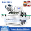 ZONESUN ZS-XG01 Steam Vacuum Capping Machine 9000BPH