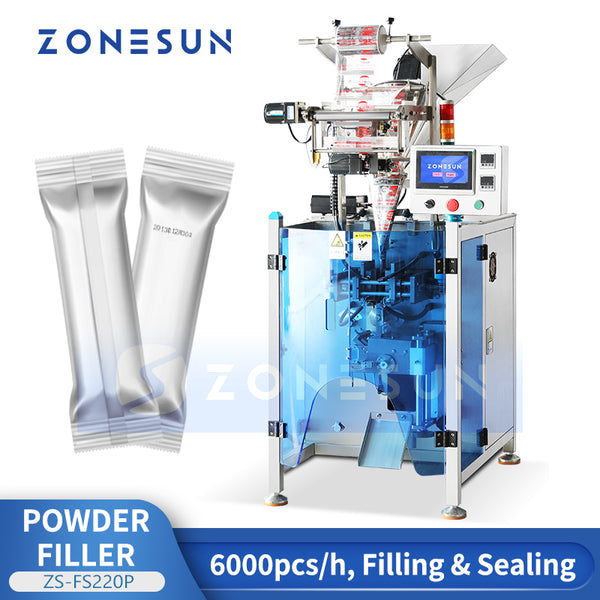 ZONESUN ZS-FS220P Powder Sachet Packaging VFFS Machine