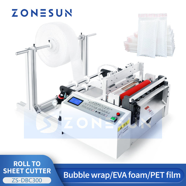 ZONESUN ZS-DBC300 Bubble Wrap Sheet Cutting Machine