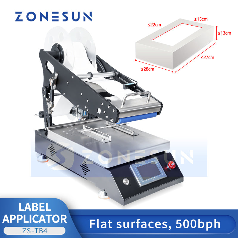 ZONESUN ZS-TB4 Manual Flat Surface Labeling Machine
