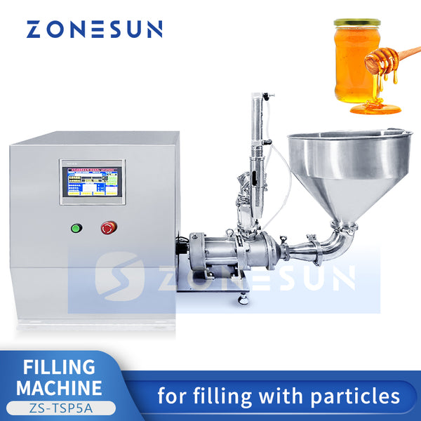 ZONESUN ZS-TSP5A Screw Pump Thick Paste Filling Machine