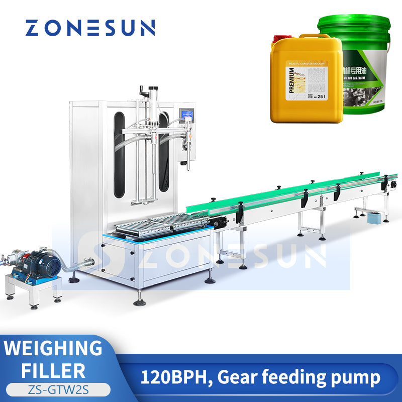 Bucket Filling Machine with Weighing System