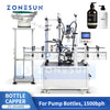 ZONESUN ZS-XG440I Automatic Pump Bottle Capping Machine with Vibrating Bowl