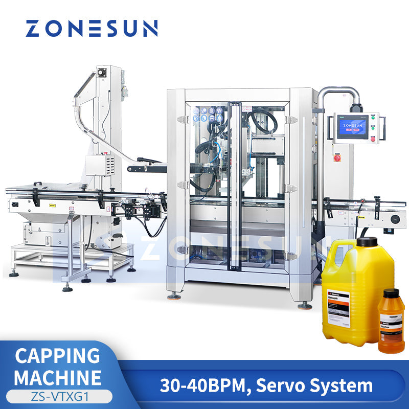 ZONESUN Tracking Bottle Capping Machine