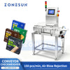 ZONESUN ZS-MD1010 Automatic Checkweigher with Rejection