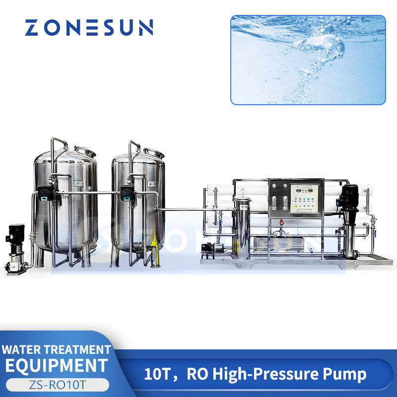 ZONESUN ZS-RO10T Industrial Reverse Osmosis Water Treatment Equipment