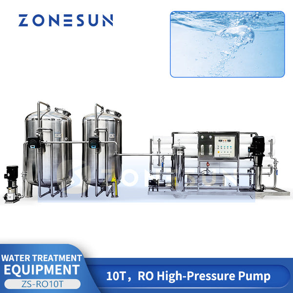 ZONESUN ZS-RO10T Industrial Reverse Osmosis Water Treatment Equipment