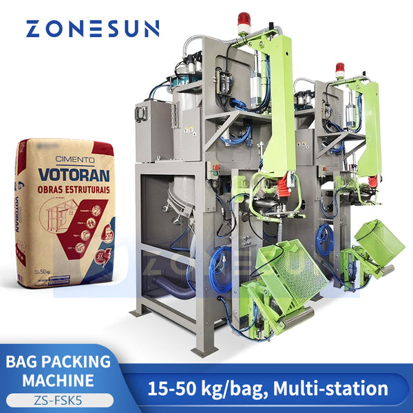 Valve bag packing machine