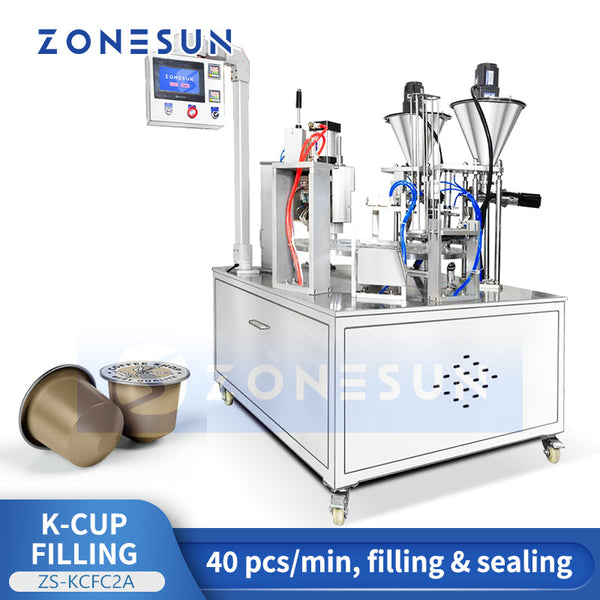 K-Cup Coffee Capsule Filling and Sealing Machine